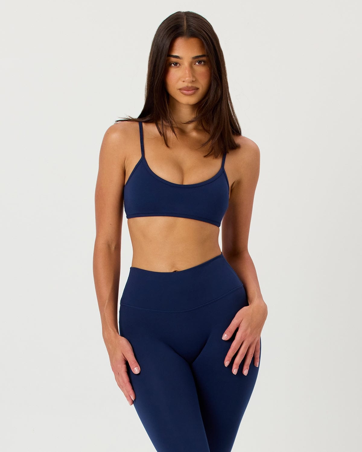 Serenity Ayla Crop | Navy