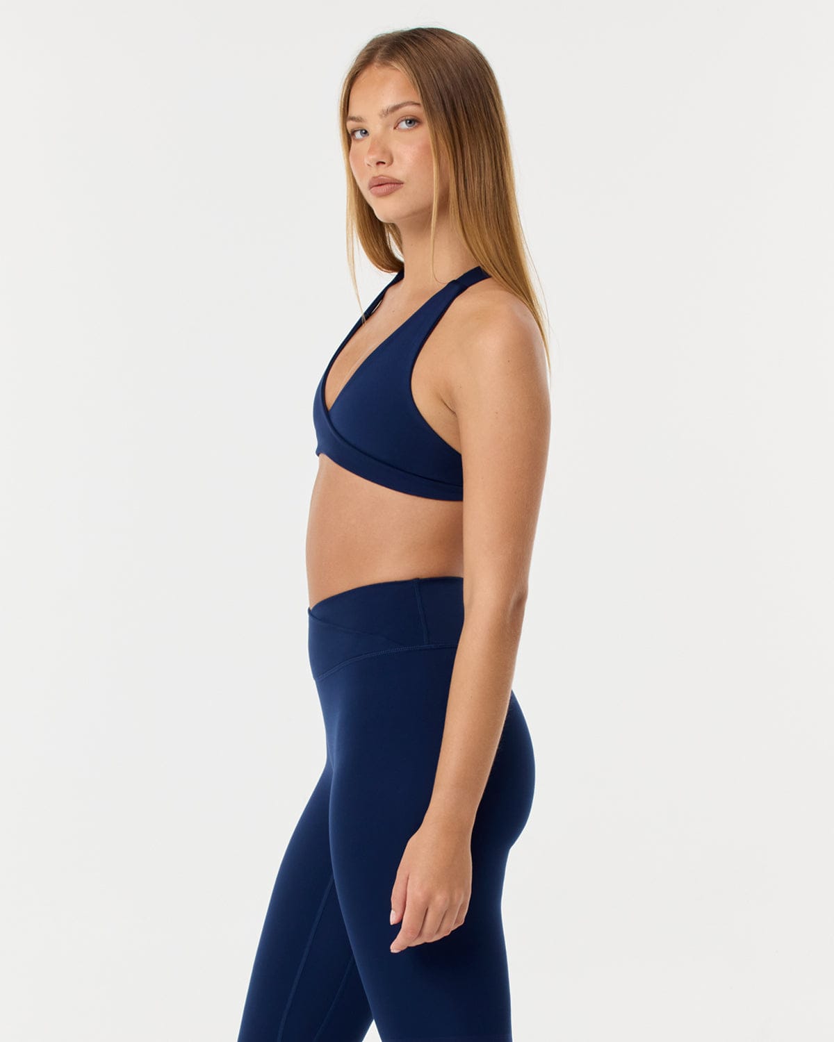 Serenity Sierra Crop | Navy