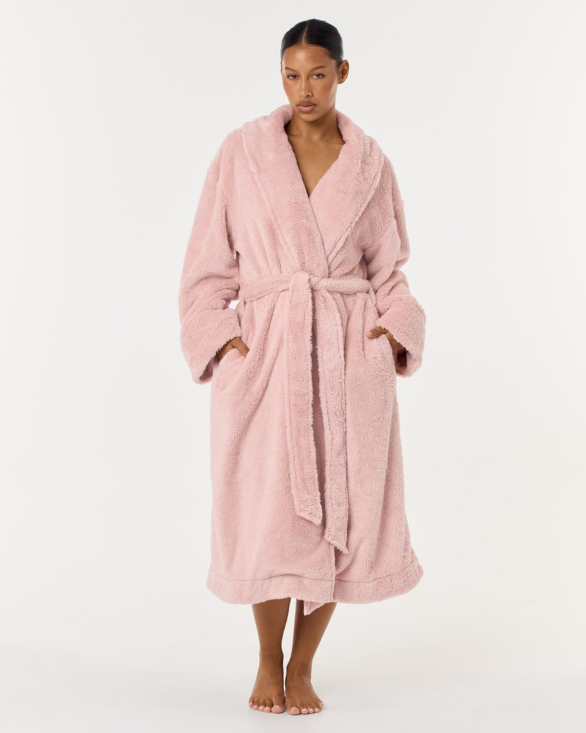 Teddy Robe | Blush