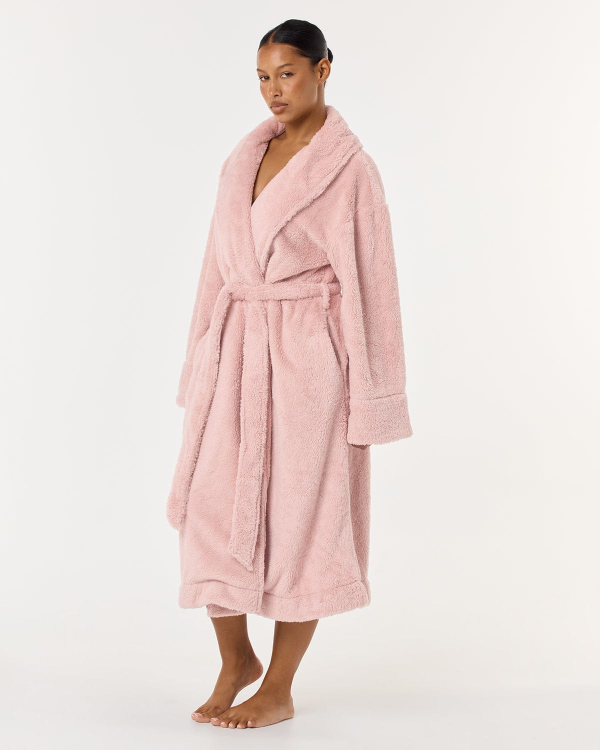 Teddy Robe | Blush