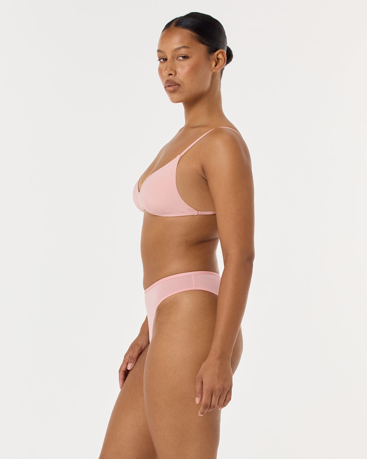 Triangle Bralette | Dusty Pink