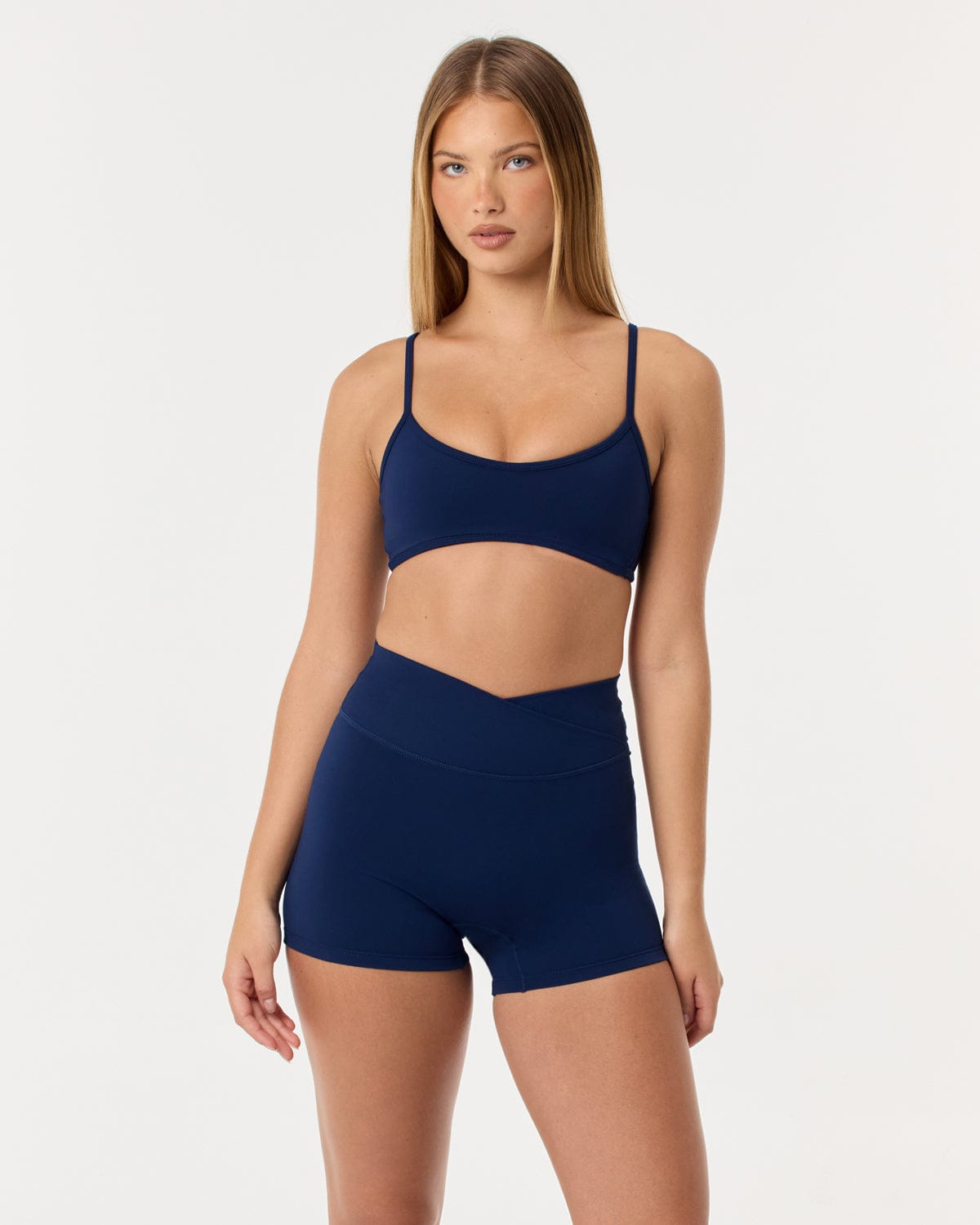 Serenity Ayla Crop | Navy