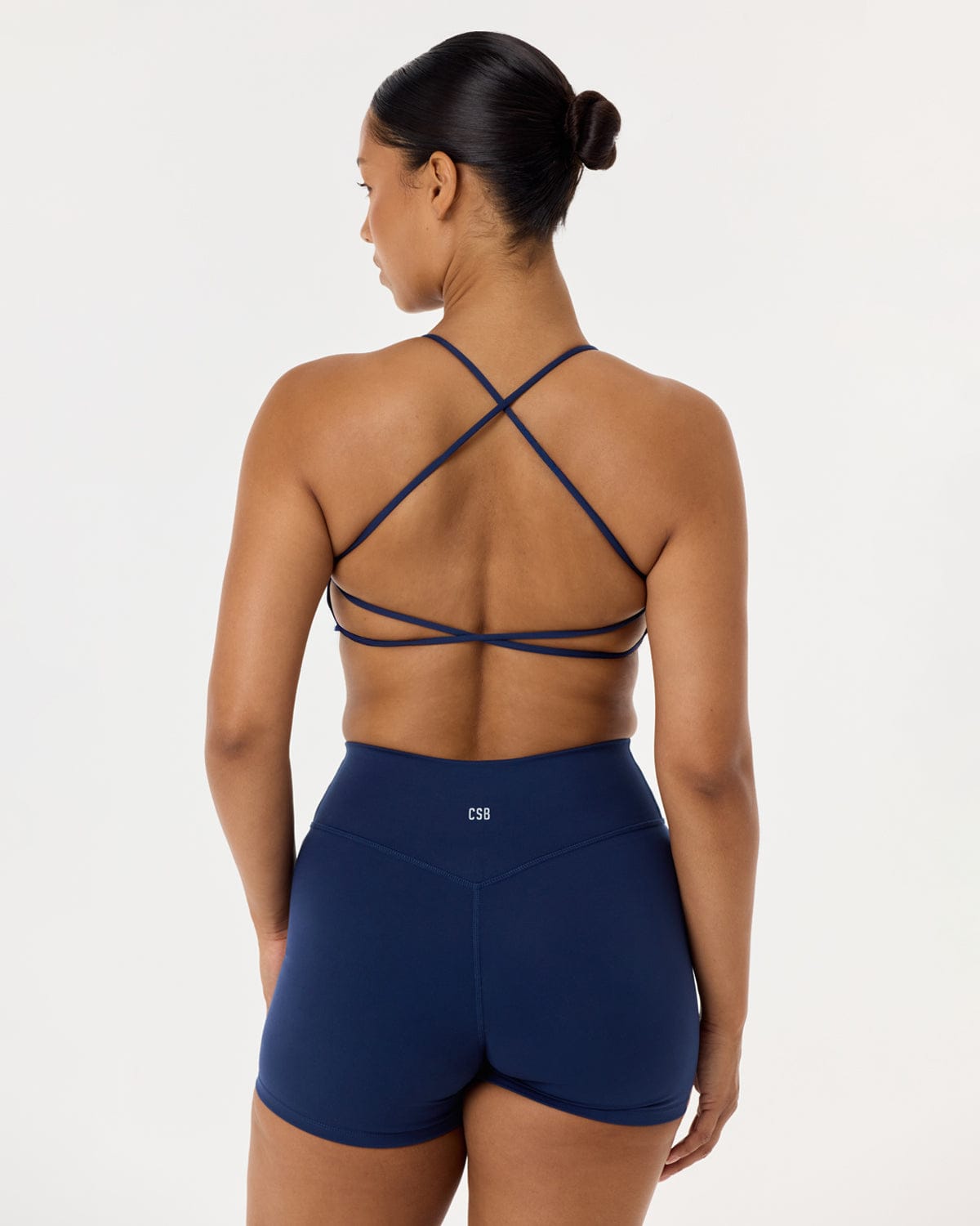 Serenity Lexi Support Crop | Navy
