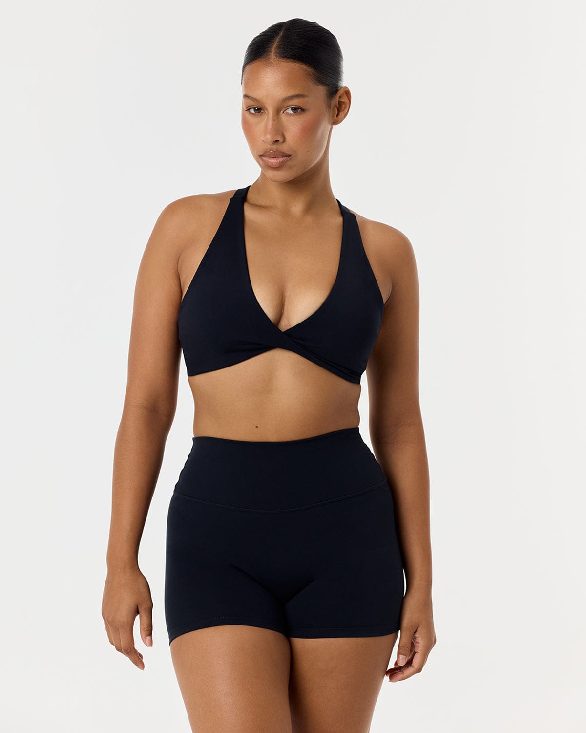 Serenity Active Zip Tank | Black