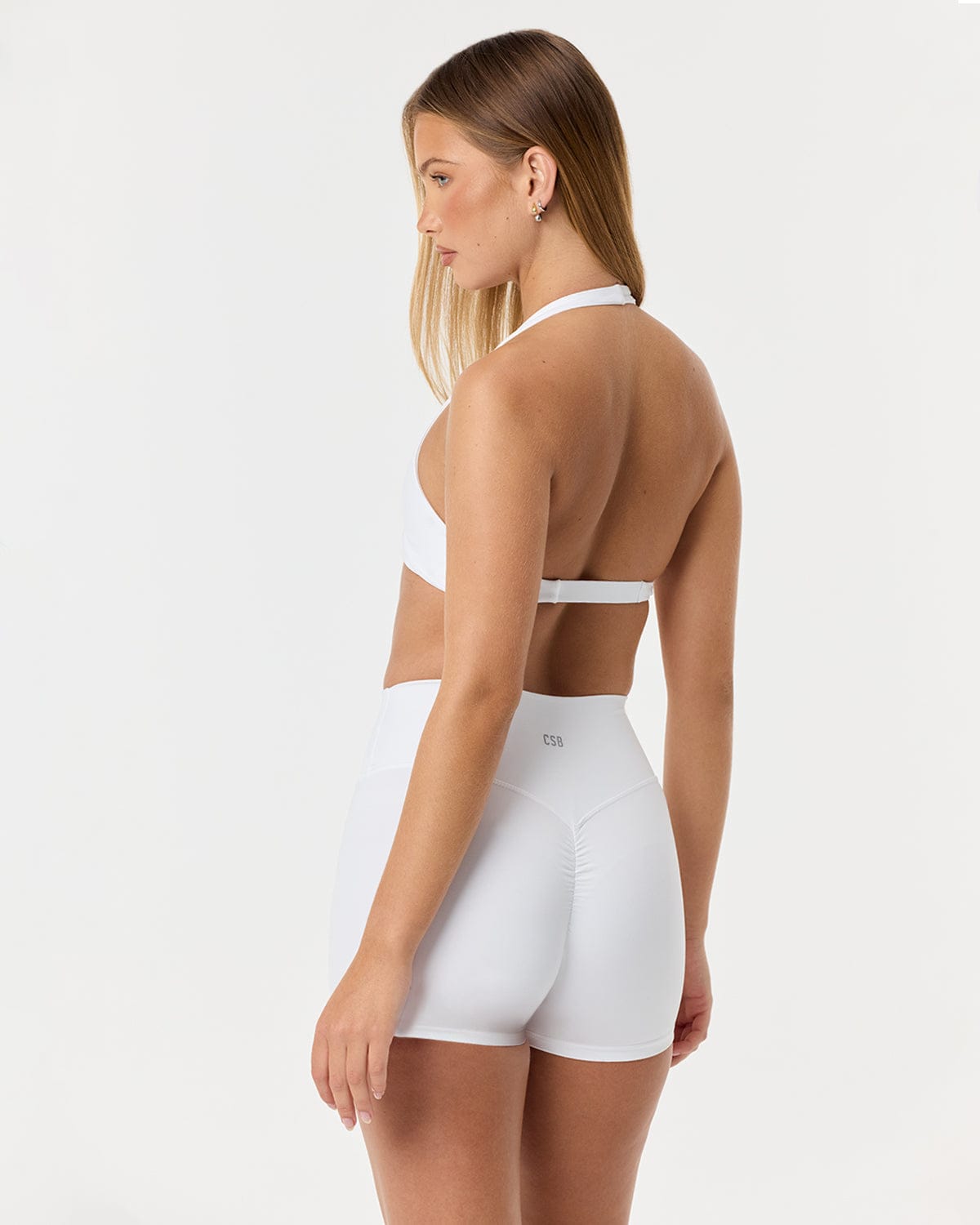 Serenity Blake Crop | White