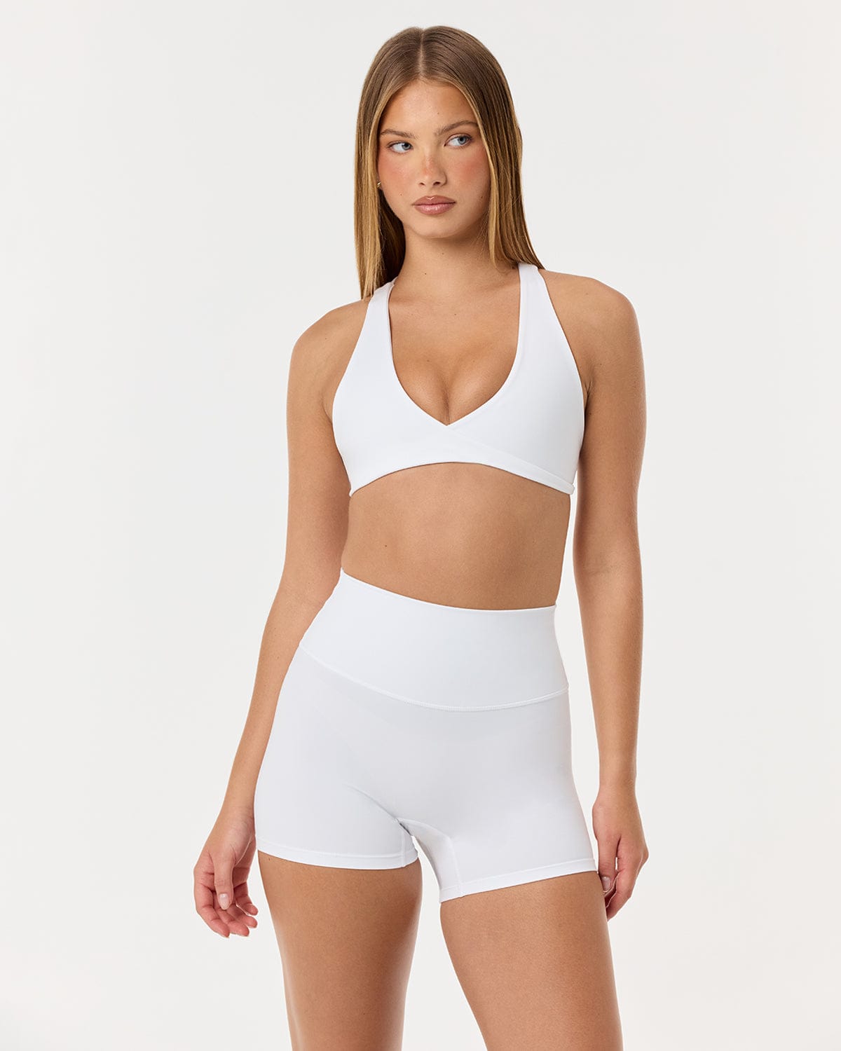 Serenity Sierra Crop | White