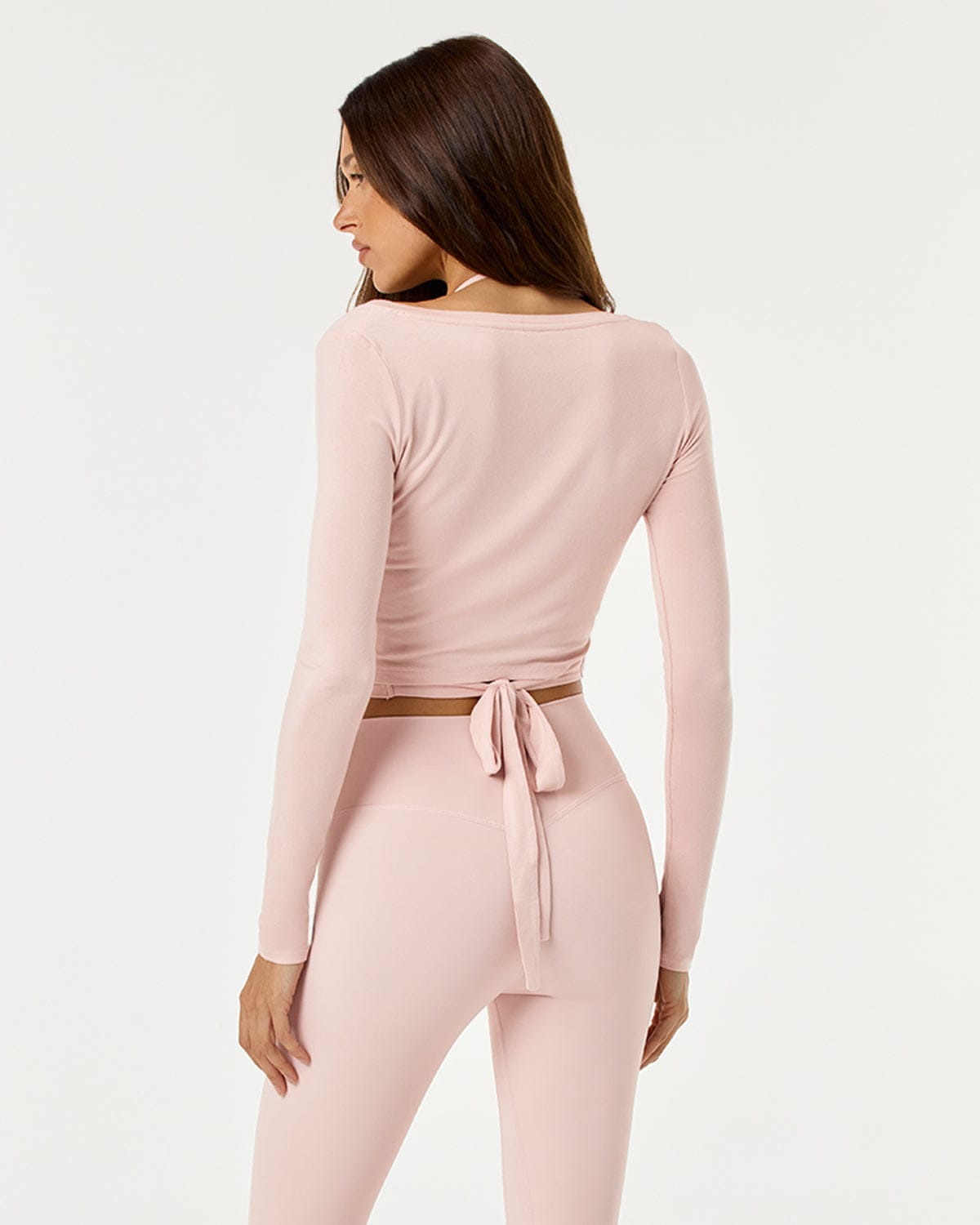 Ballet Wrap Top | Blush