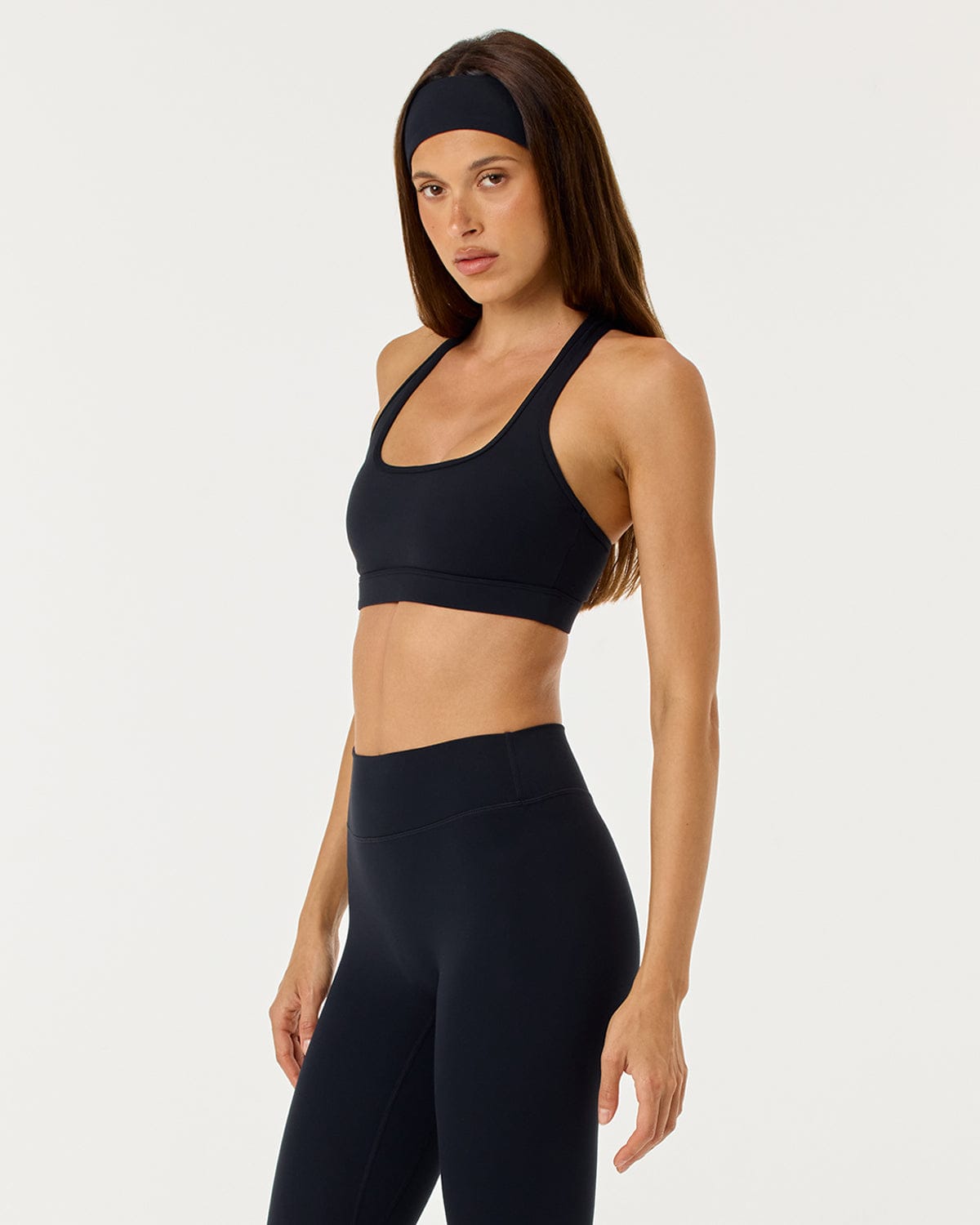 Form Racerback Crop | Black