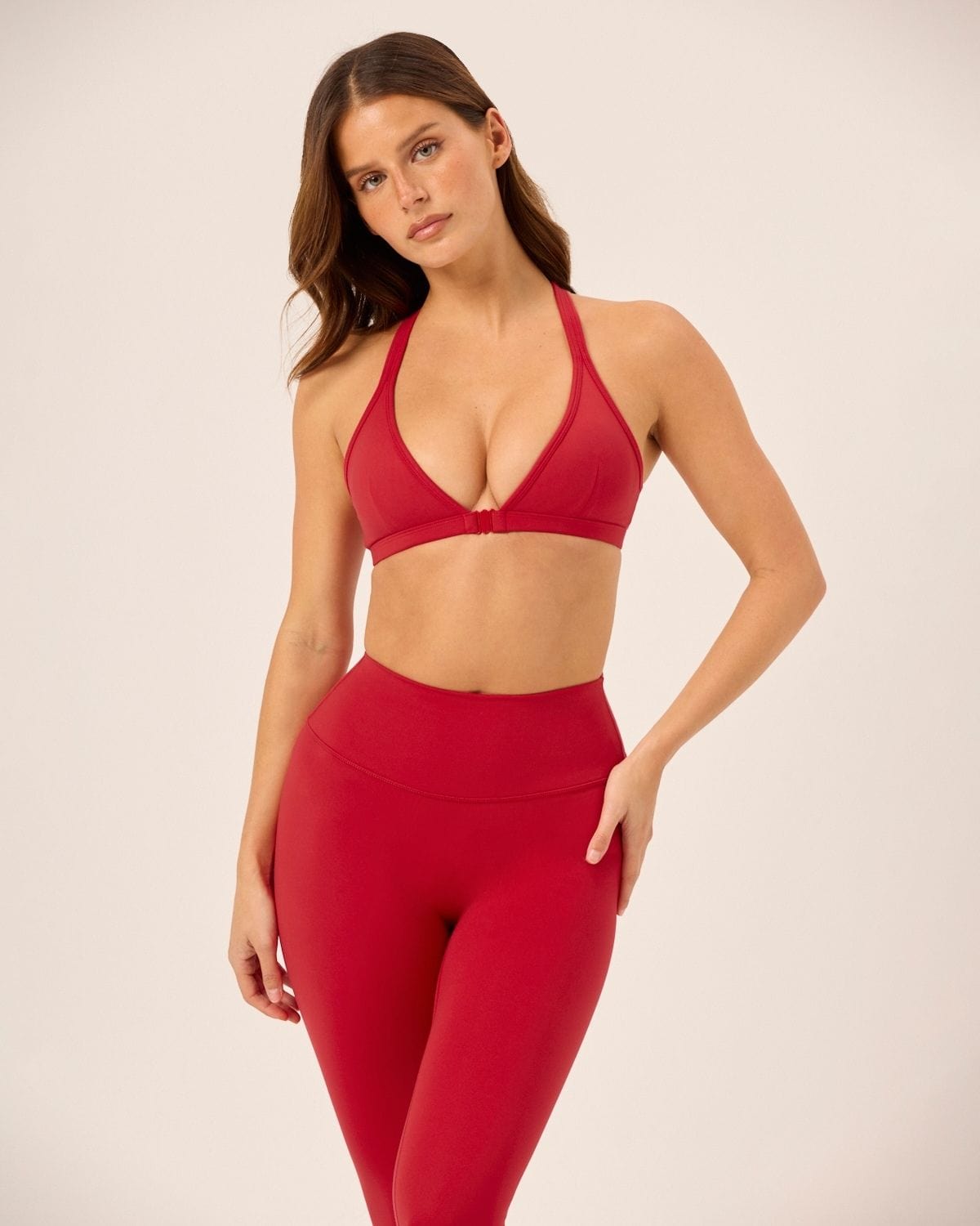 Serenity Paige Clasp Crop | Chilli
