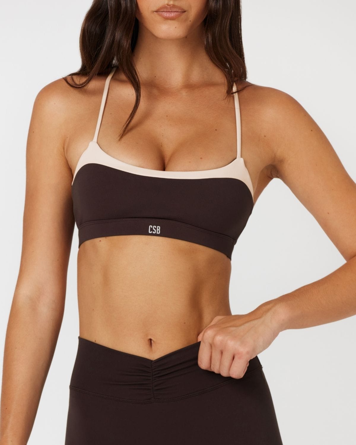 Form Gia Crop | Espresso Two Tone