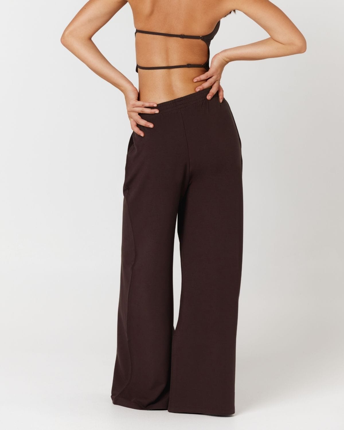 Everyday Wide Leg Pants | Espresso
