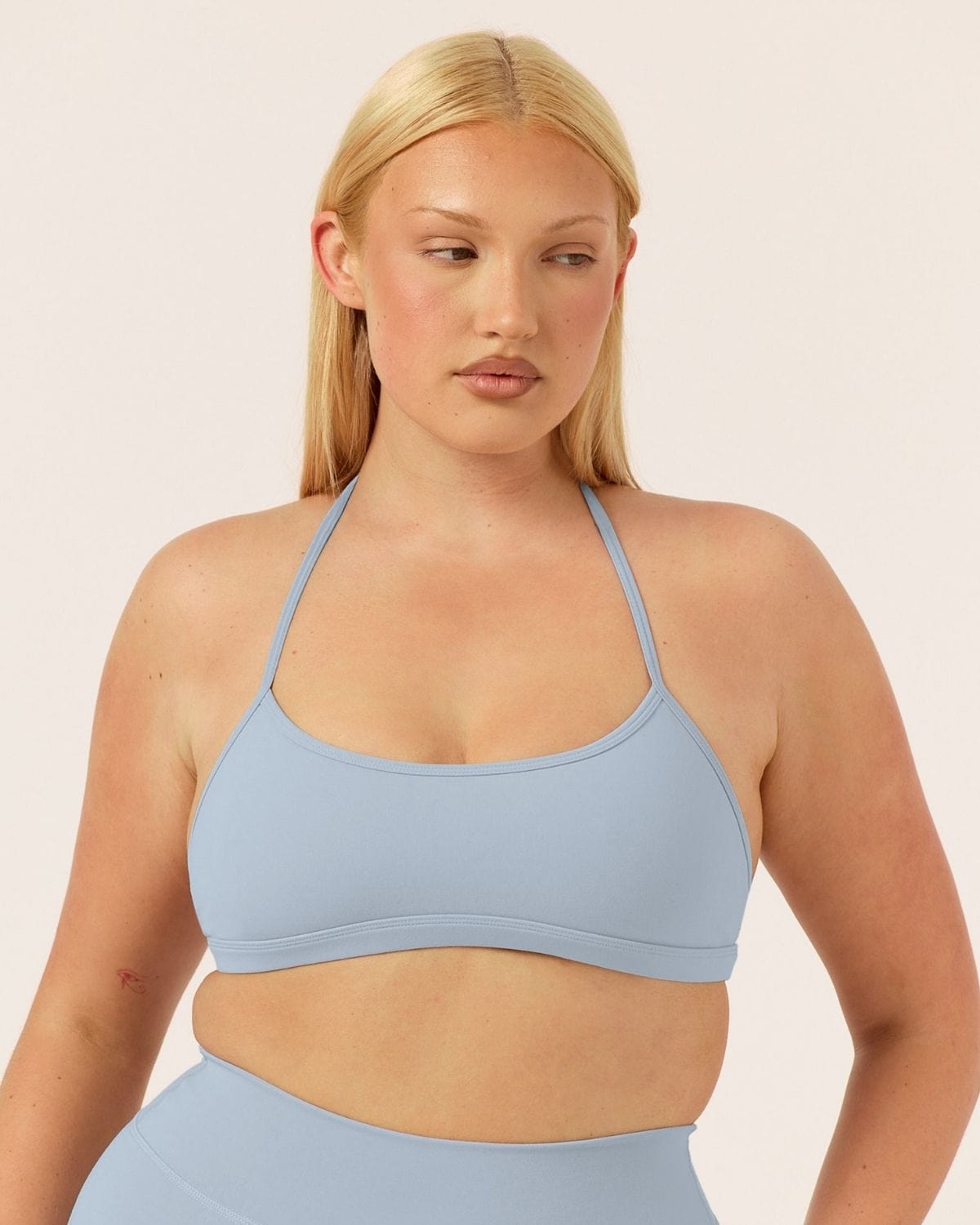 Form Ava Crop | Dusty Blue