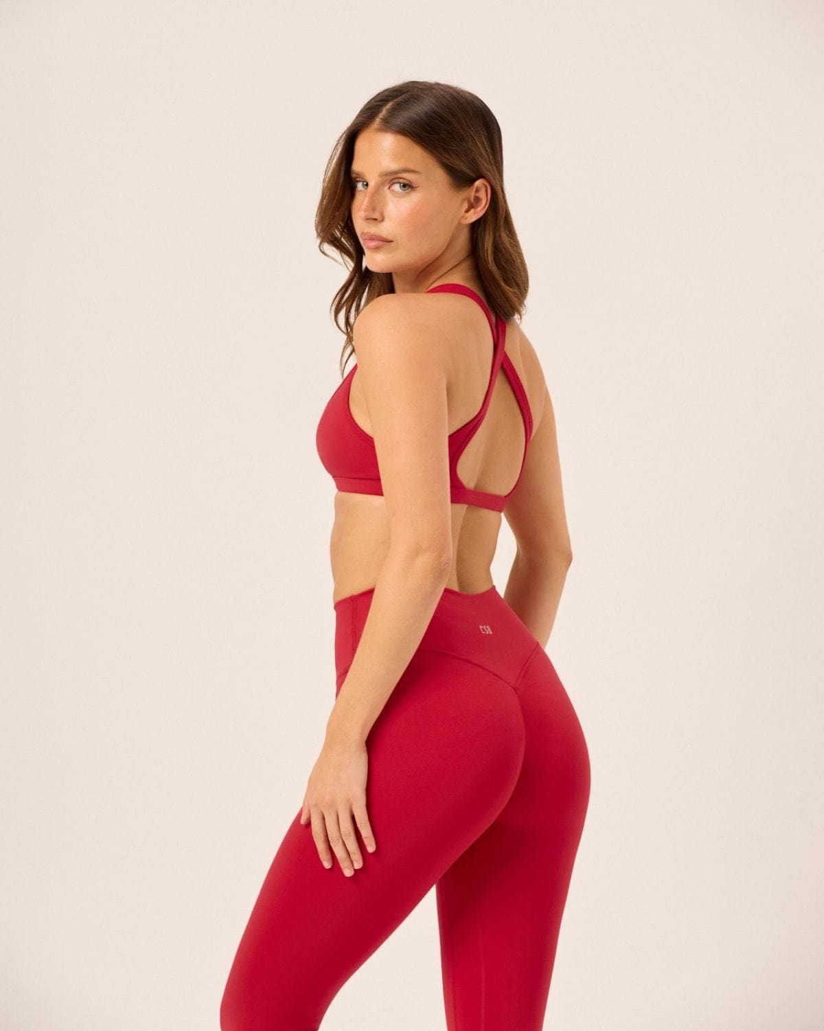 Serenity Paige Clasp Crop | Chilli