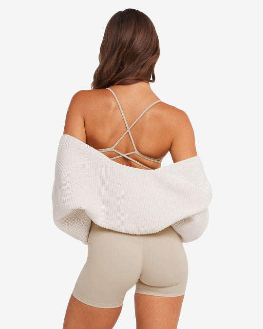 Knit Bolero | Vanilla