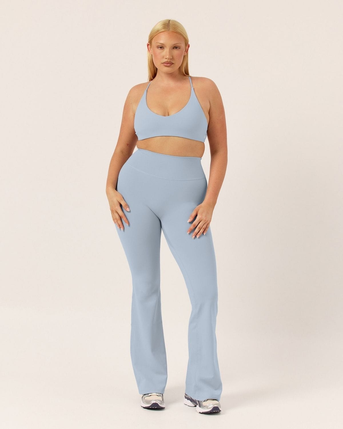 Form Hailey Crop | Dusty Blue