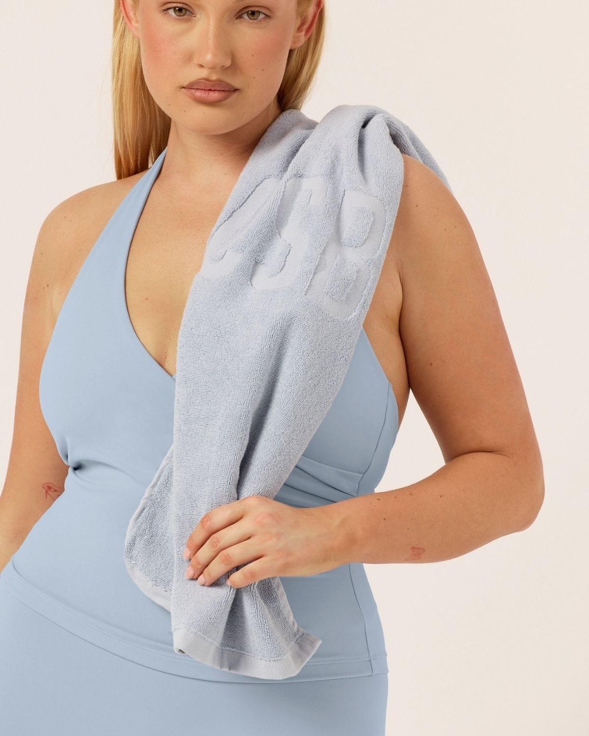 CSB Gym Towel | Dusty Blue