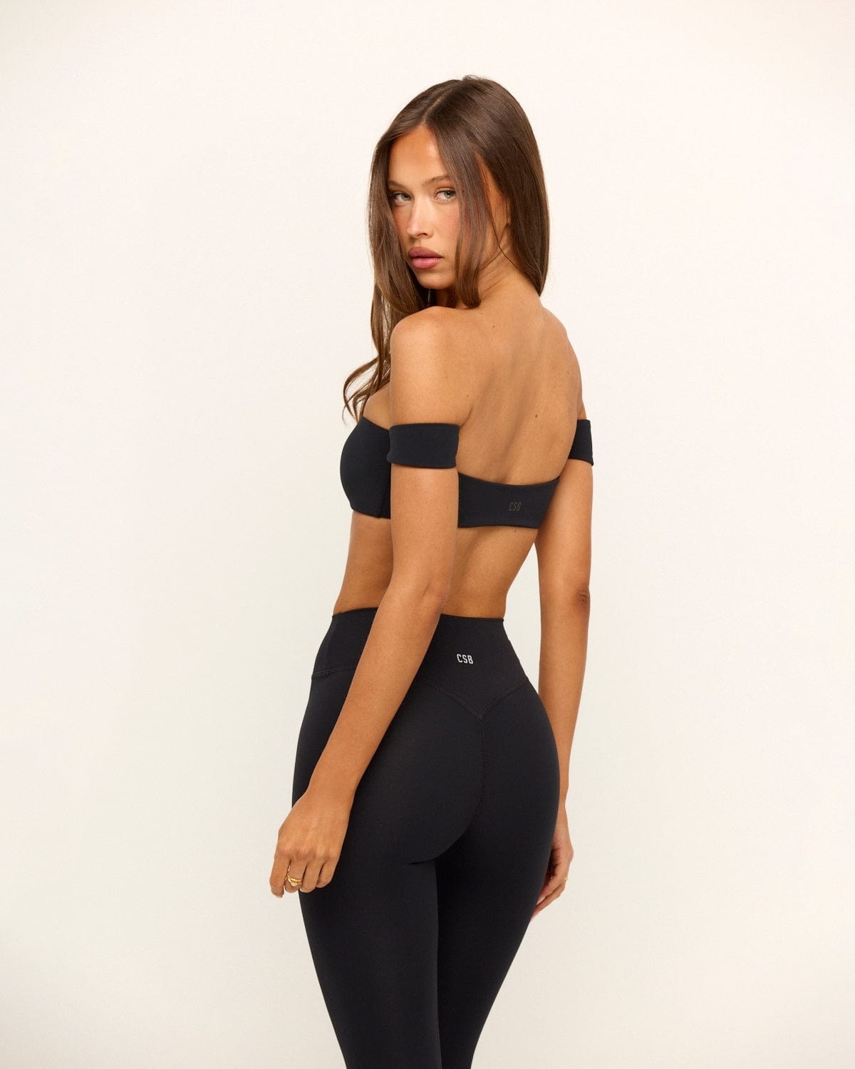 Form Off Shoulder Bandeau | Black