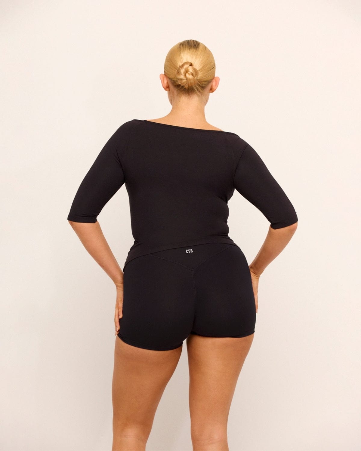 Short Sleeve Top | Black