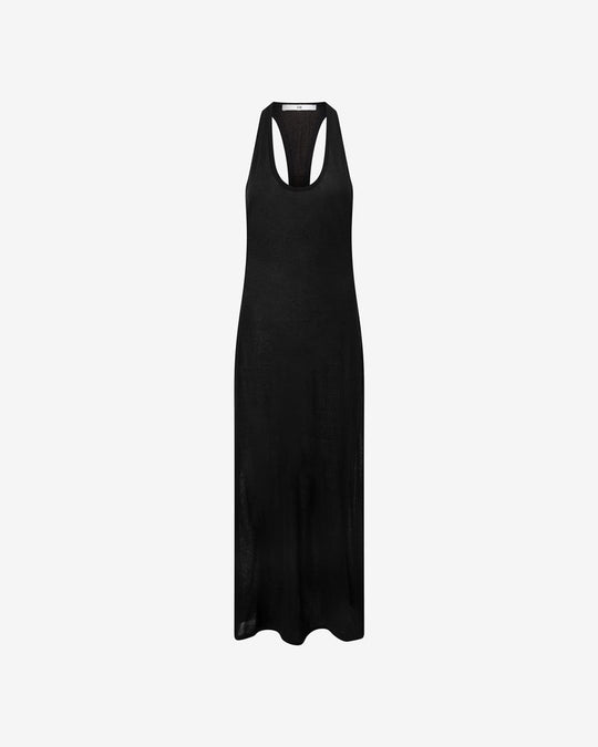 IM Racerback Slip Maxi Dress | Black