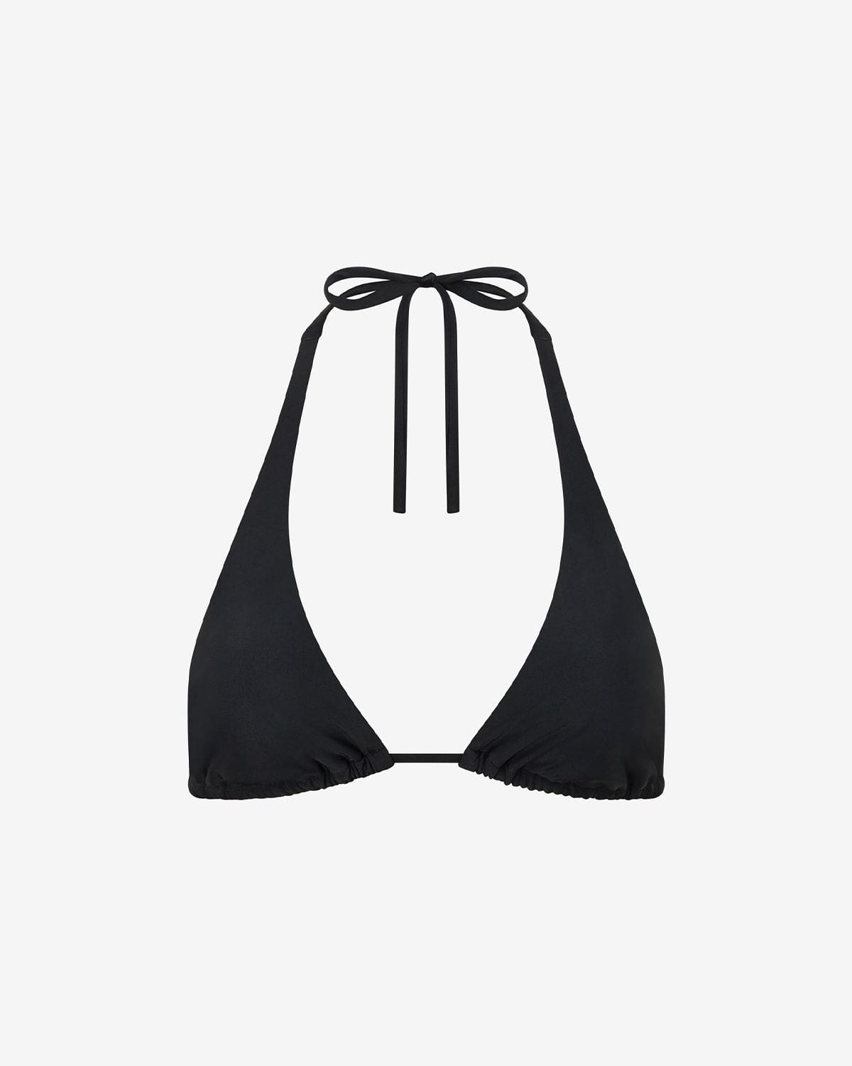Swim Thick Triangle Bikini Top | Black