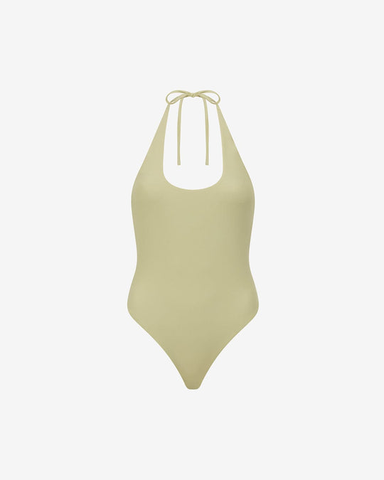 IM Swim Halter One Piece | Palm