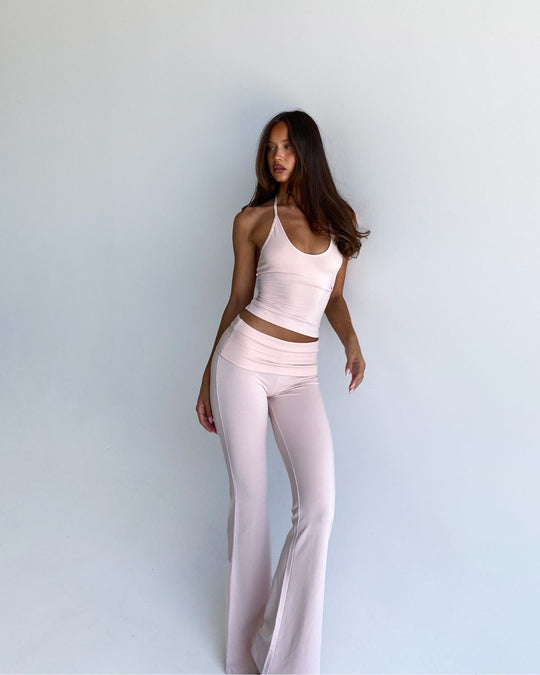 IM Jersey Flare Pant | Blush