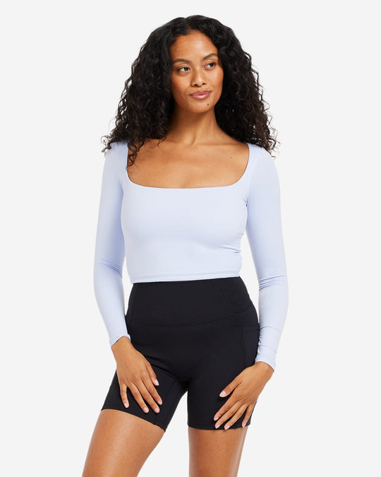 Air Scoop Longsleeve Crop | Air