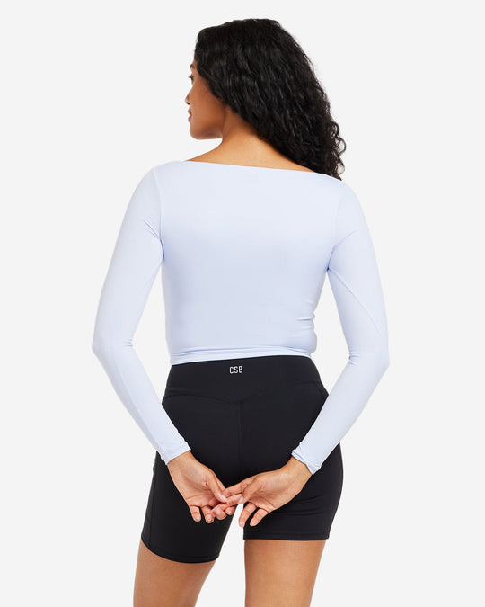 Air Scoop Longsleeve Crop | Air