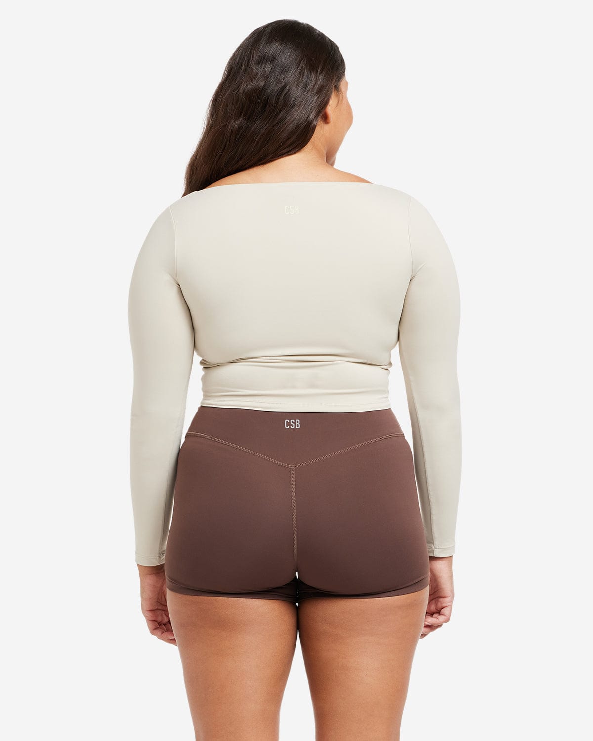 Air Scoop Longsleeve Crop | Oak
