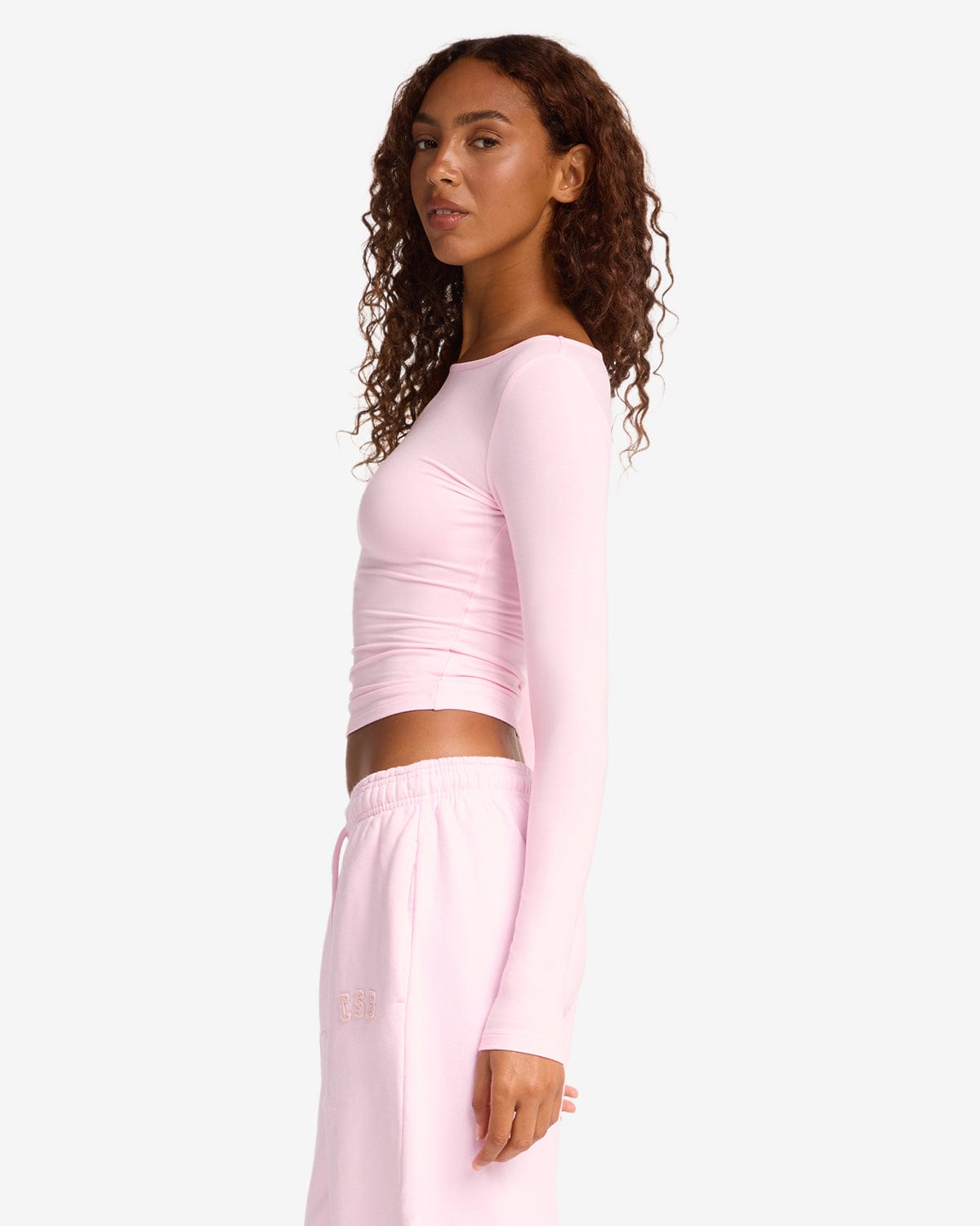 Boat Neck Long Sleeve Top | Blossom