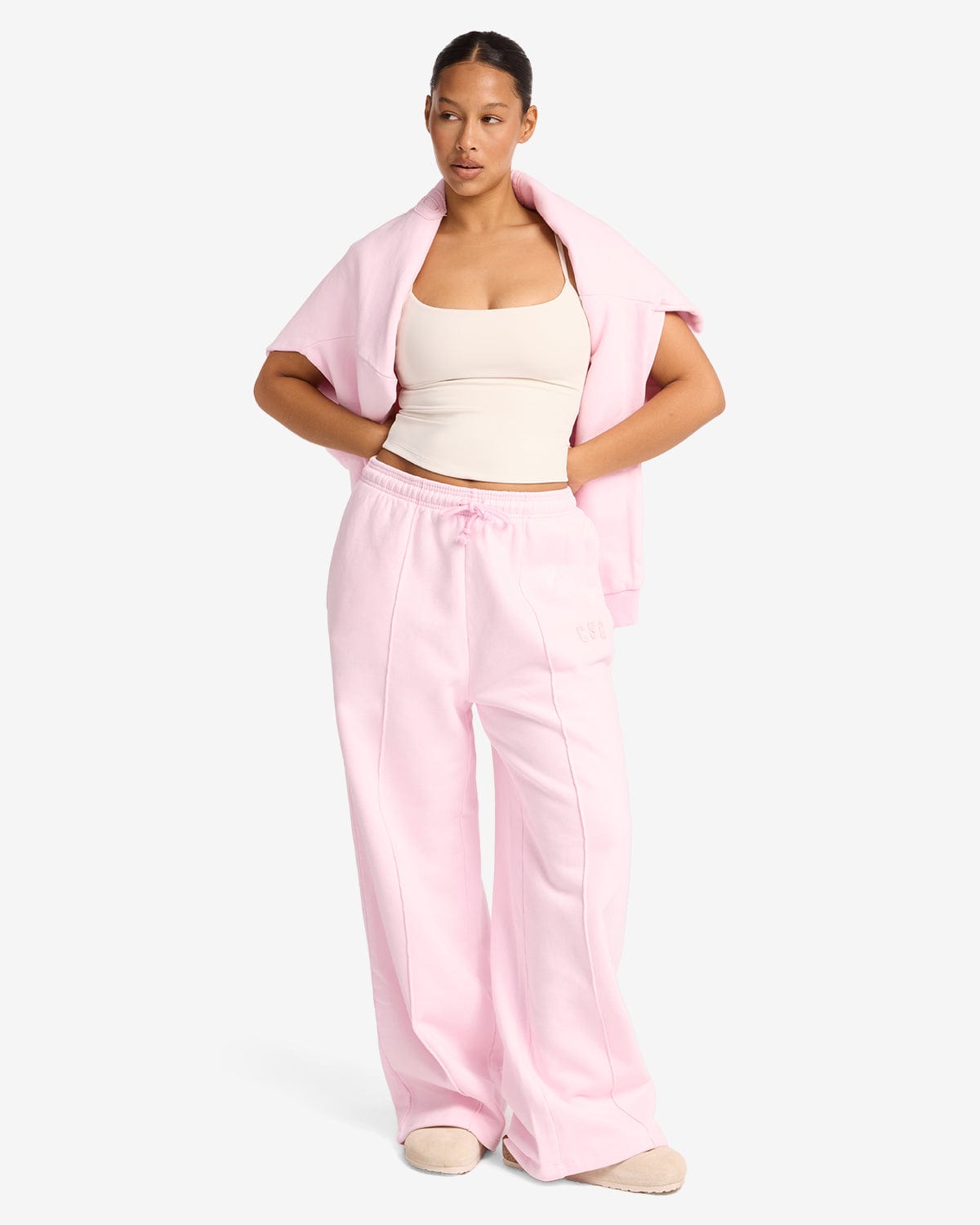 CSB Wide Leg Sweatpant | Blossom