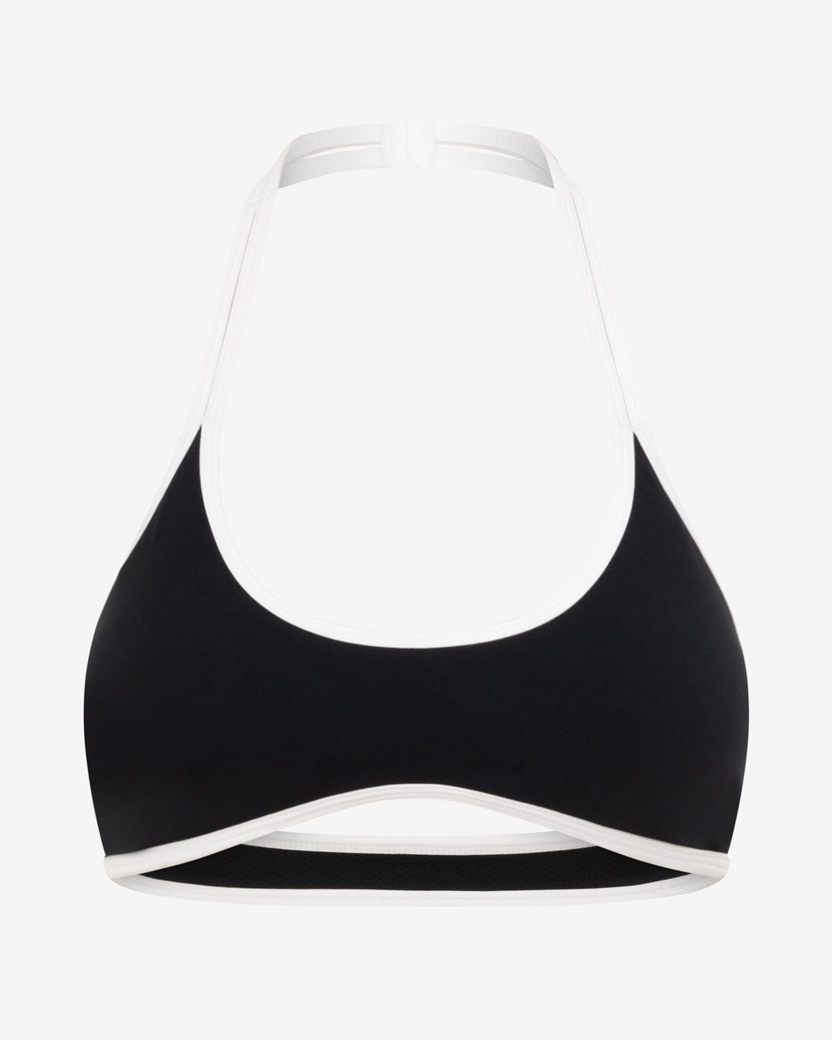 Serenity Halter Crop | Two Tone