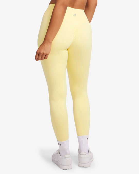 Serenity Scrunch Leggings | Lemon