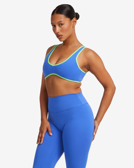 Serenity Isla Crop | Royal/Lime