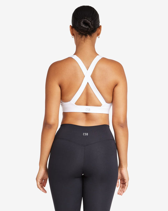 Serenity Bella Crop | White