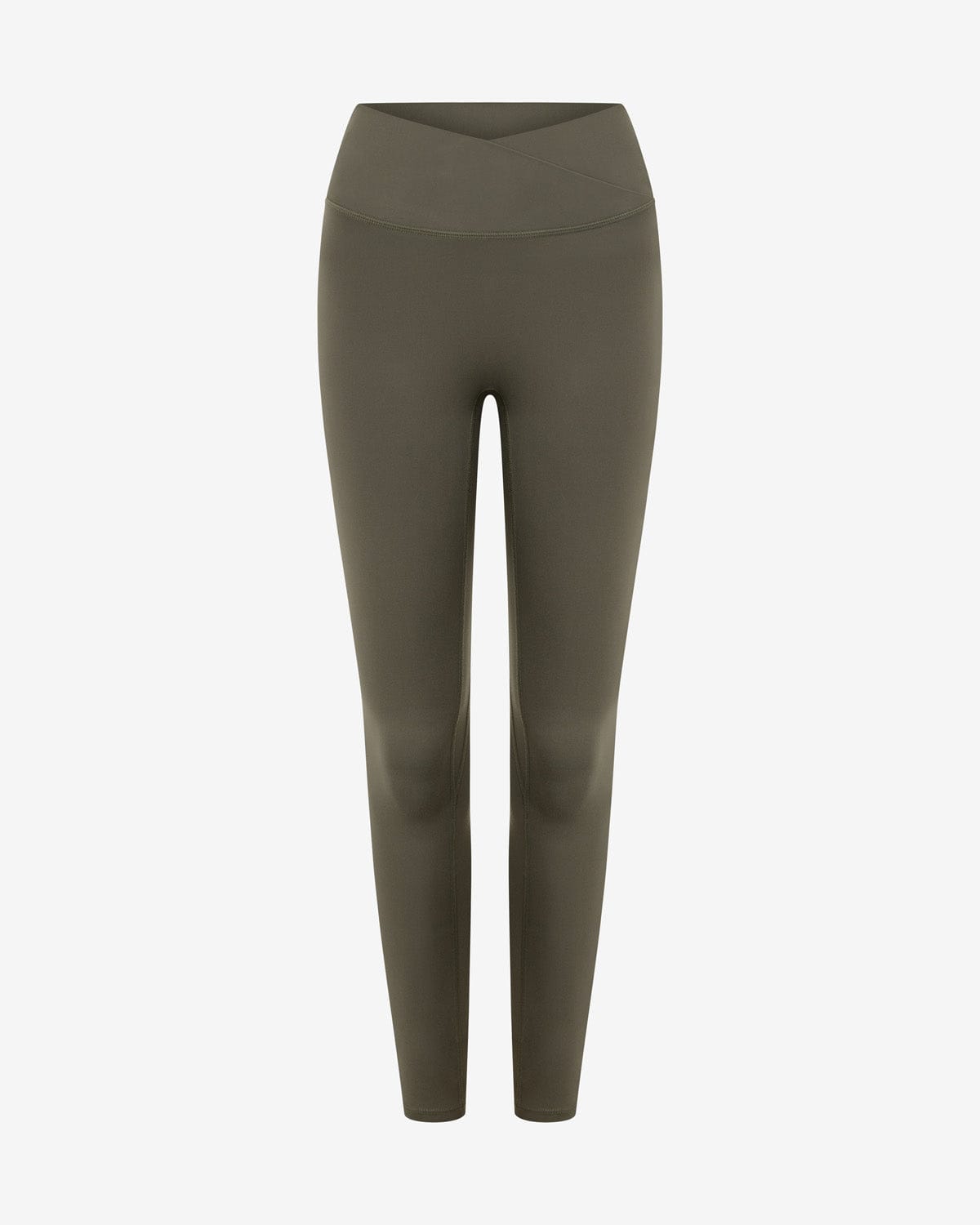 Fade Crossover Leggings | Deep Olive