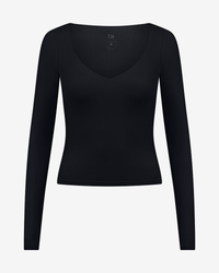 Form Alina Long Sleeve Top | Black