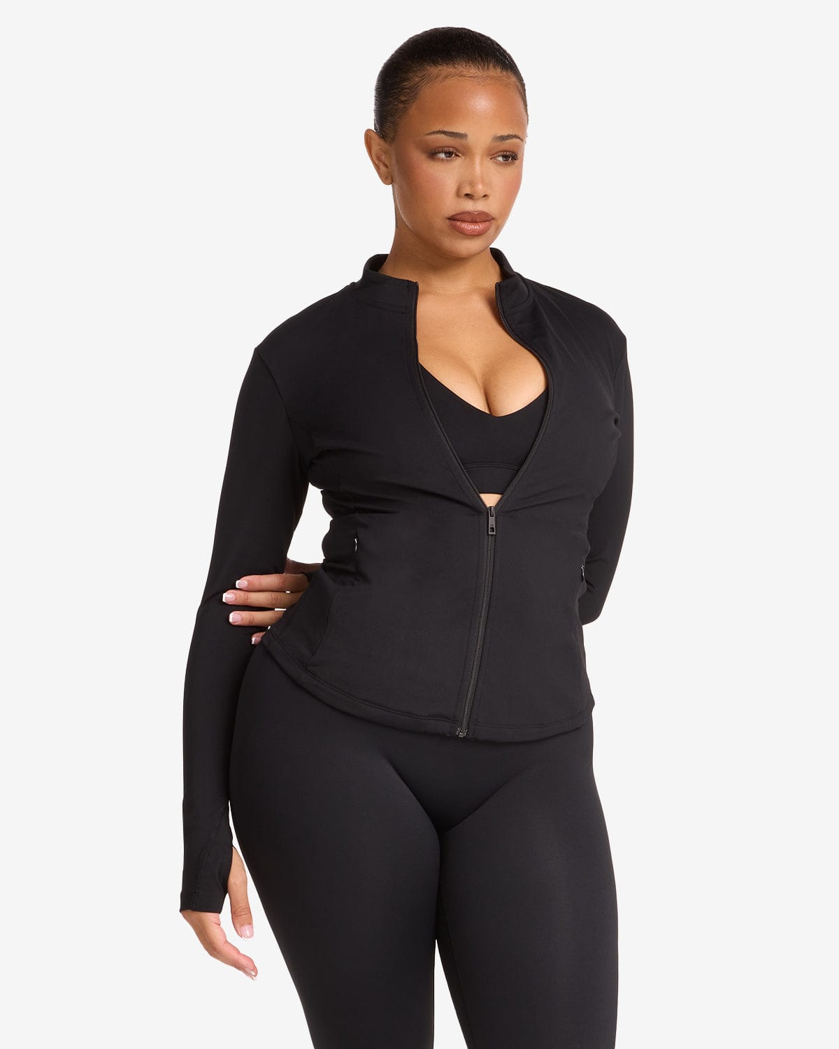 Freedom Longline Contour Jacket | Black