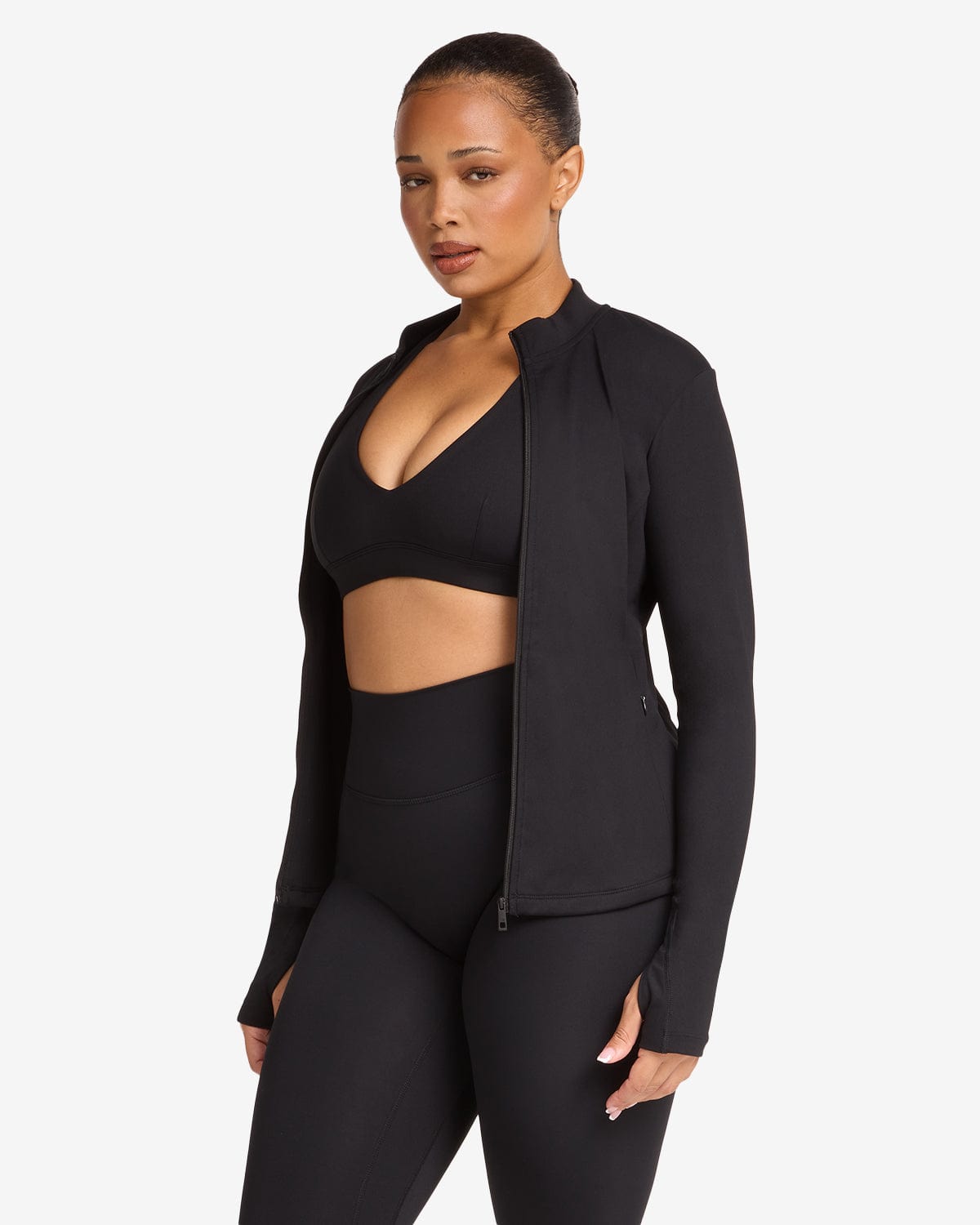Freedom Longline Contour Jacket | Black