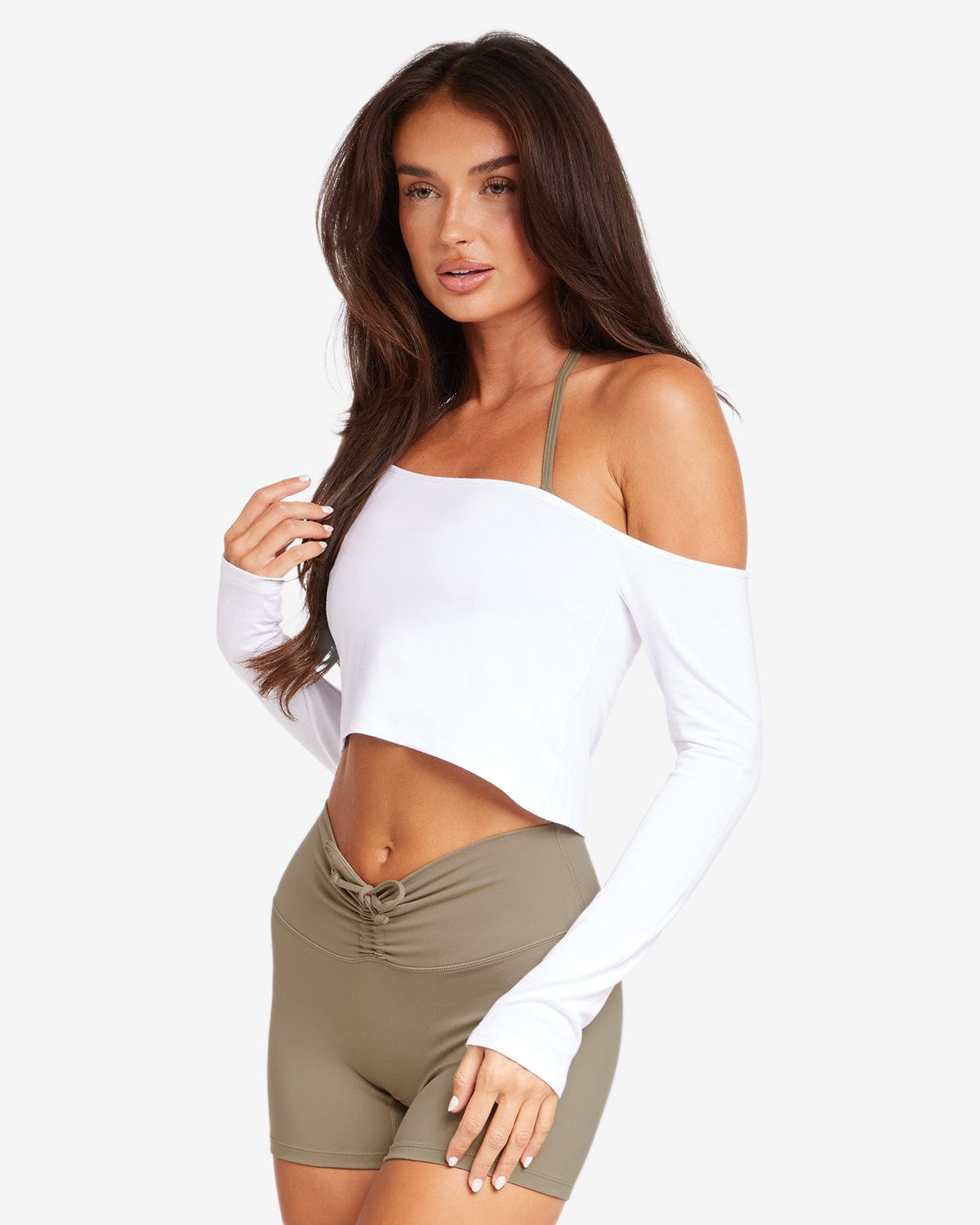 Off The Shoulder Top | White