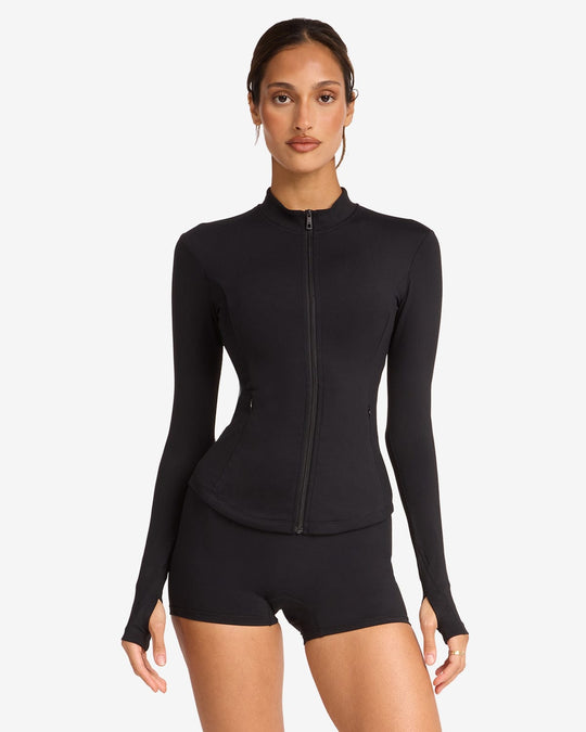 Freedom Longline Contour Jacket | Black
