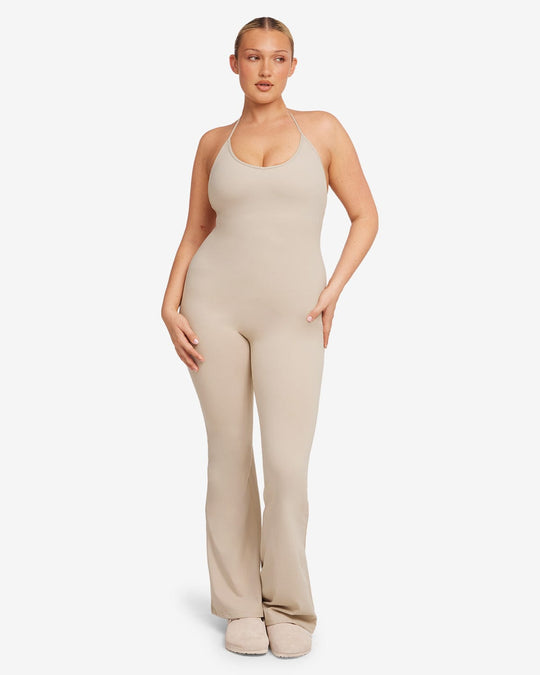 Form Flare Jumpsuit | Fawn