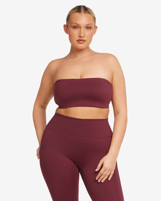 Serenity Alyssa Bandeau | Burgundy