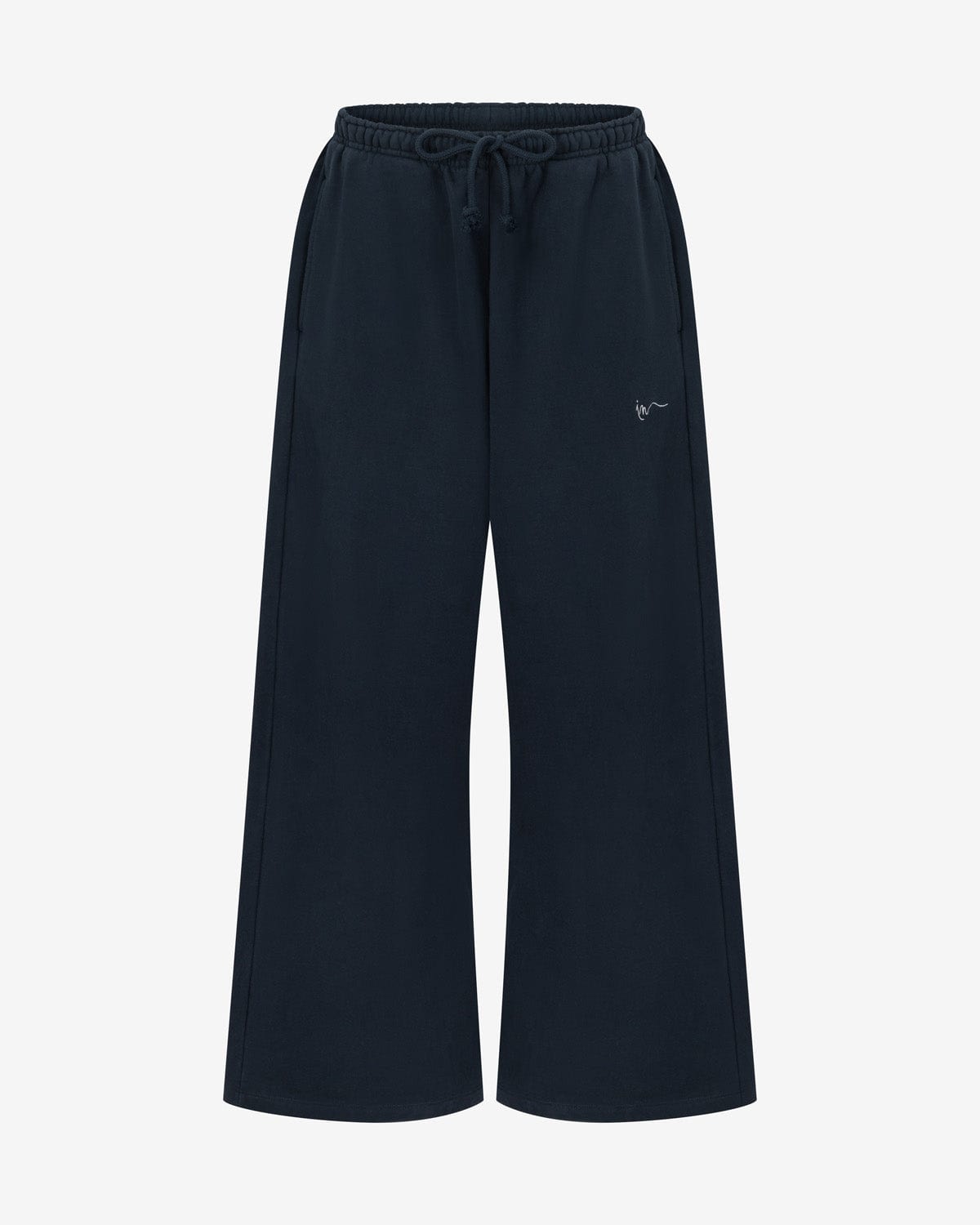 Wide Leg Sweatpants | Deep Navy