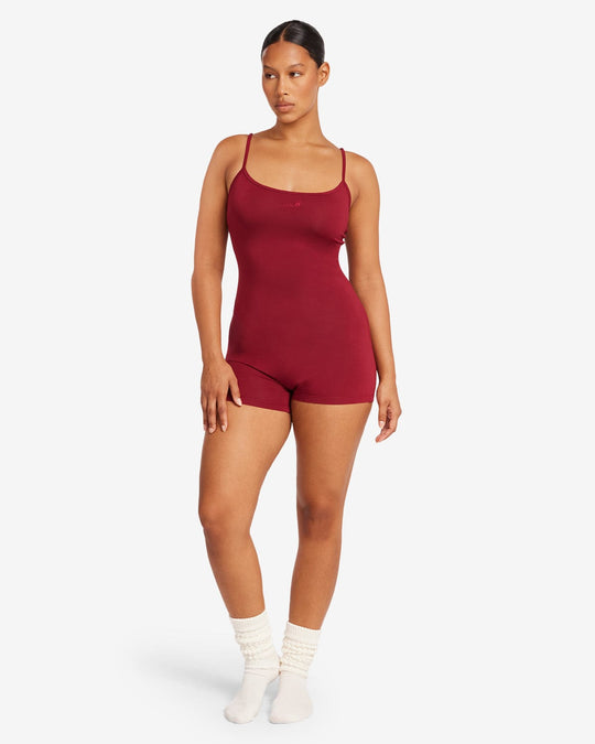 Sleep Romper | Cherry