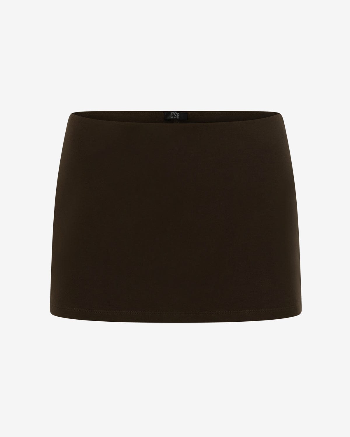 Micro Mini Skirt | Dark Chocolate