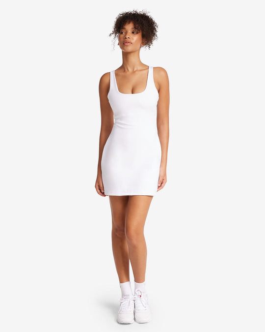 Activluxe Tennis Dress | White