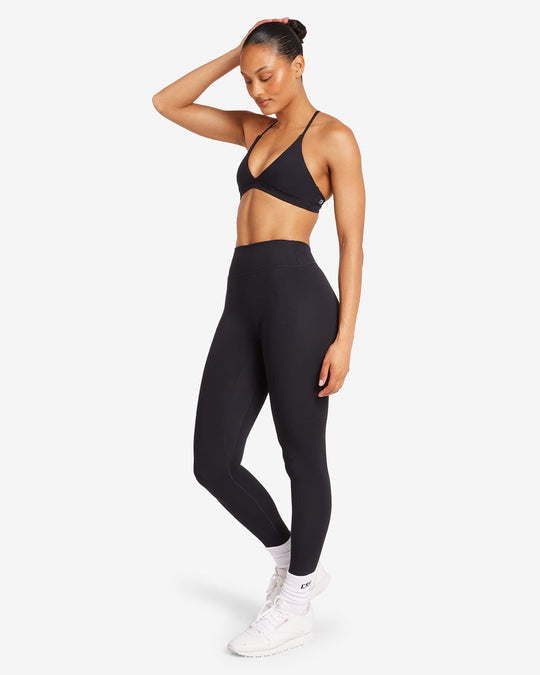 Form V Waist Leggings | Black