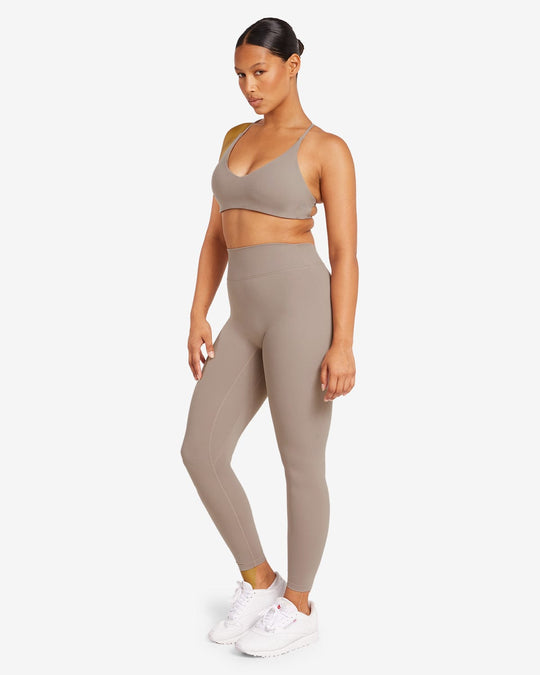 Form V Waist Leggings | Latte