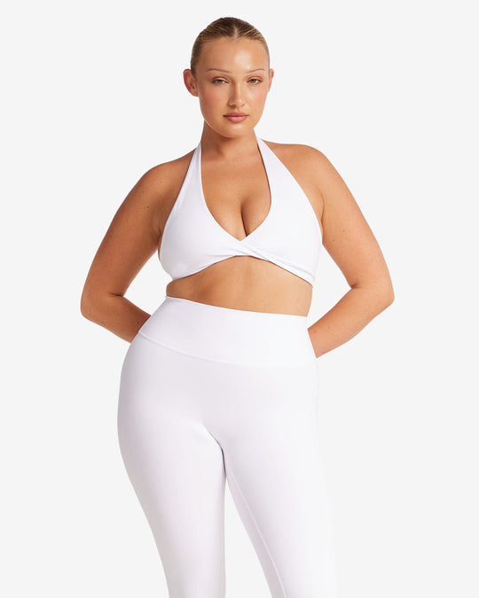 Serenity Blake Crop | White